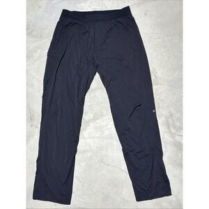 Lululemon Pants Men's XL Dance Studio Lined Black Technical Stretch Zip Pocket